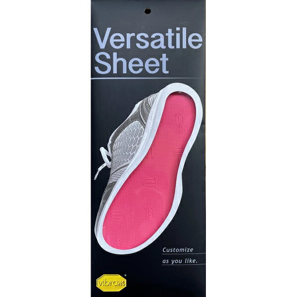 Versatile Sheet バーサタイルシート 1足入り ピンク [キャンセル・変更・返品不可]