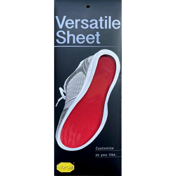 Versatile Sheet バーサタイルシート 1足入り レッド [キャンセル・変更・返品不可]