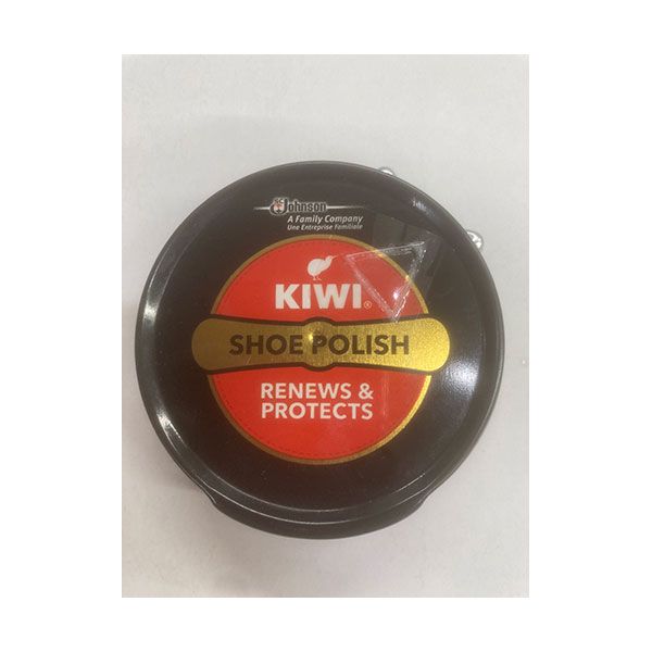 KIWI シューポリッシュ 中缶 50ml ブラック [キャンセル・変更・返品不可]