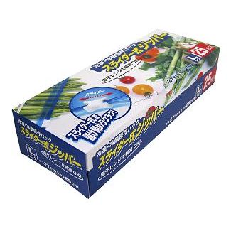 ニッコー スライダー式ジッパー L(ヨコ27×タテ28cm) 25枚入 SZ-25