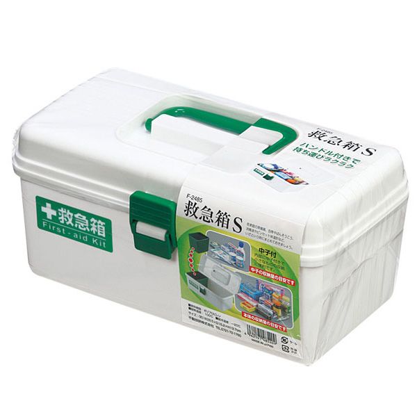 不動技研 救急箱 S ホワイト F2485