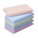 大和物産 クリーンクラブ カラフルメッシュスポンジ 5個入