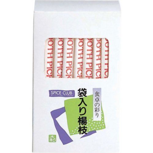 大和物産 SPICE CLUB 紙袋入楊枝 100本