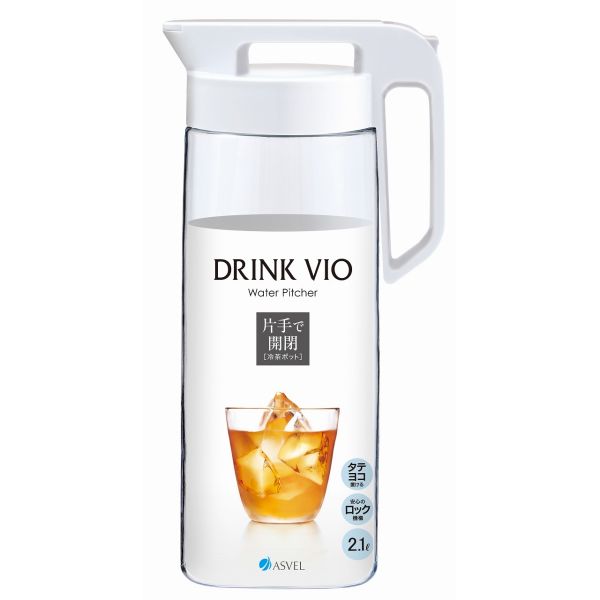 アスベル ドリンク・ビオ 2100K 2.1L ホワイト A8014