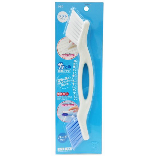 オーエ サッとる 目地ブラシ ホワイト 67141 [キャンセル・変更・返品不可]