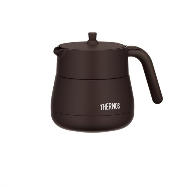 サーモス 真空断熱ティーポット 450ml TTE-450 ブラウン(BW)