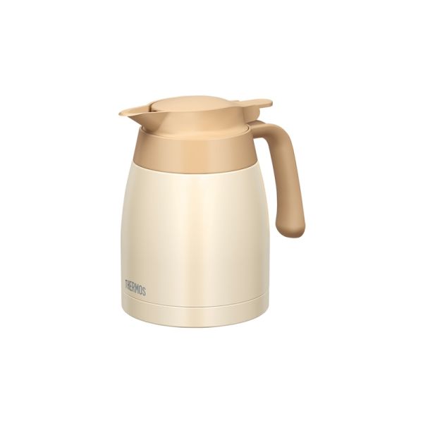 サーモス ステンレスポット 1L TTB-1001 クリームホワイト(CRW) [キャンセル・変更・返品不可]