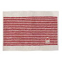 オカ カーサ 洗えるマット 45×60cm レッド