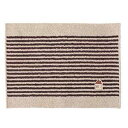 オカ カーサ 洗えるマット 45×60cm ブラウン