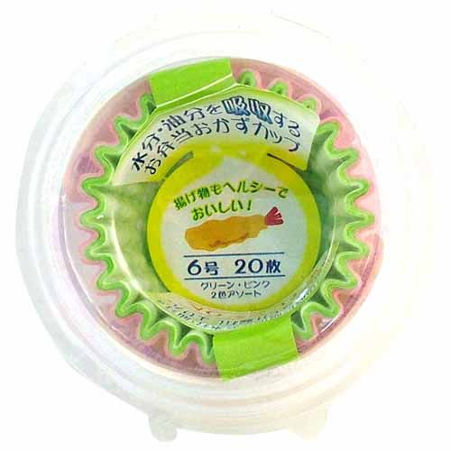 まるき 吸水吸油おかずカップ 6号 20枚入