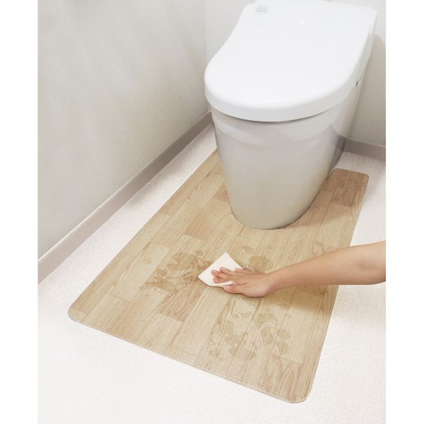 ワイズ サッと拭くだけ トイレマット 60×90cm TZ-001