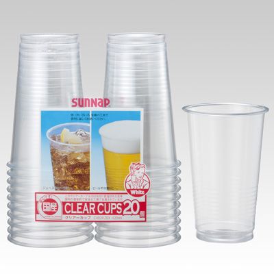 サンナップ クリアーカップ 420ml 20個入
