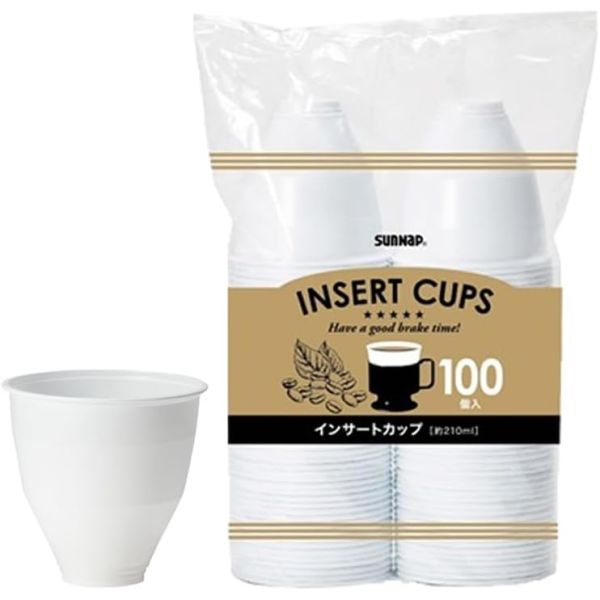 サンナップ インサートカップ 210ml 100個入