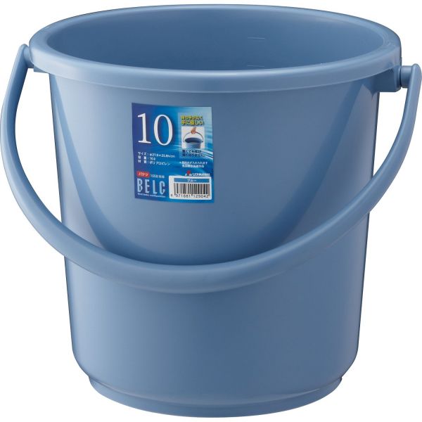 リス ベルク バケツ 10SB ブルー [本体]