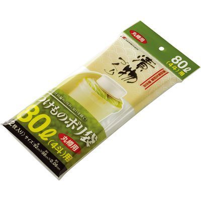 リス つけものポリ袋 丸樽用 80L(4斗)用 2枚入