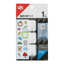 レック 粘着 小物フック(シール付き) 3個入 H00458