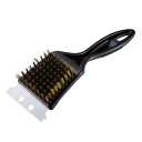 CAPTAIN STAG レスト 鉄板焼器・アミ用ブラシ ブラック M-7628