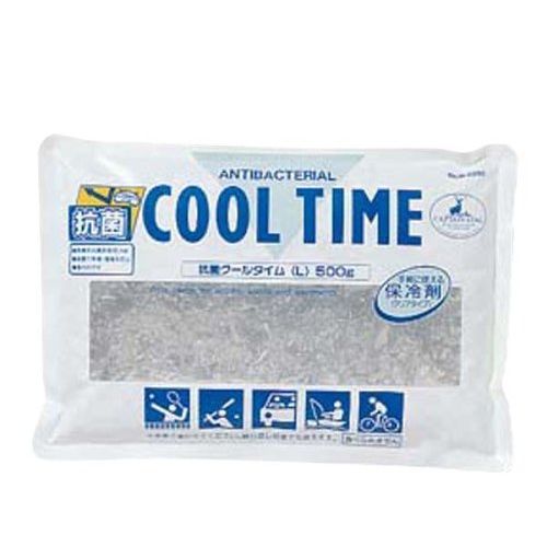 CAPTAIN STAG 抗菌 クールタイム L 500g M-8998