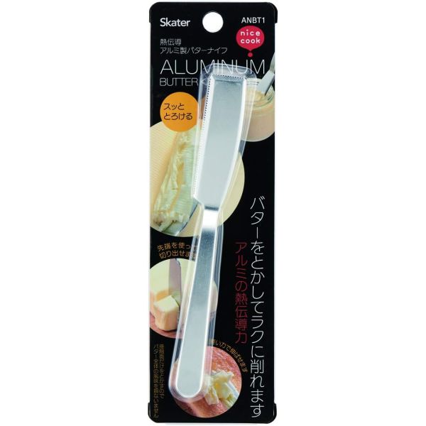 スケーター ベーシック アルミ製 バターナイフ ANBT1