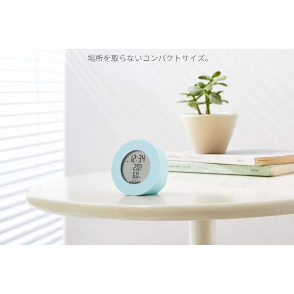 TANITA(タニタ) デジタル温湿度計 TT-585 ライトブルー [2]