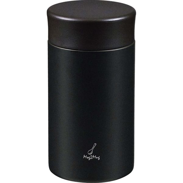 カクセー モグモグ スープマグ 300ml チャコール MM-30C