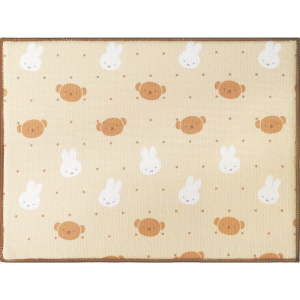 オカトー miffy 吸水 水切りマットミッフィーとボリス [30×40cm]