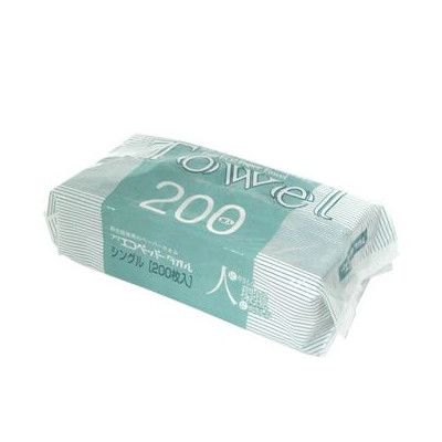 尚美堂 再生紙エコペーパータオル 中判サイズ 200枚入