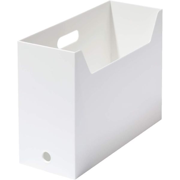 吉川国工業所 ファイルボックス スクエアワイド MX-28 [オールホワイト]
