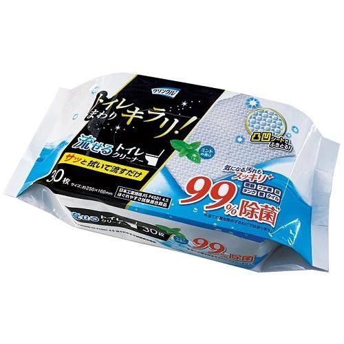 Life-do.Plus クリンクル キラリ 流せるトイレクリーナー 30枚1P