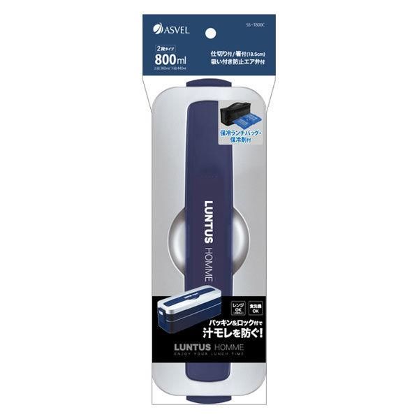 アスベル ランタスMC SS-T800C 保冷剤＆保冷バッグ付 A3505 [シルバー]
