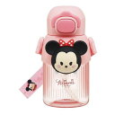 スケーター 立体マスコット付ストローボトル 590ml ツムツム ミニー PMSHP6