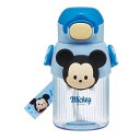 スケーター 立体マスコット付ストローボトル 590ml ツムツム ミッキー PMSHP6