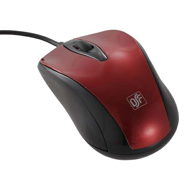 光学式マウス Mサイズ レッド (PC-SMO1M-R) [キャンセル・変更・返品不可]