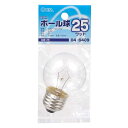 ミニボール球(25W/クリア/G50/E26) (LB-G5625-C)