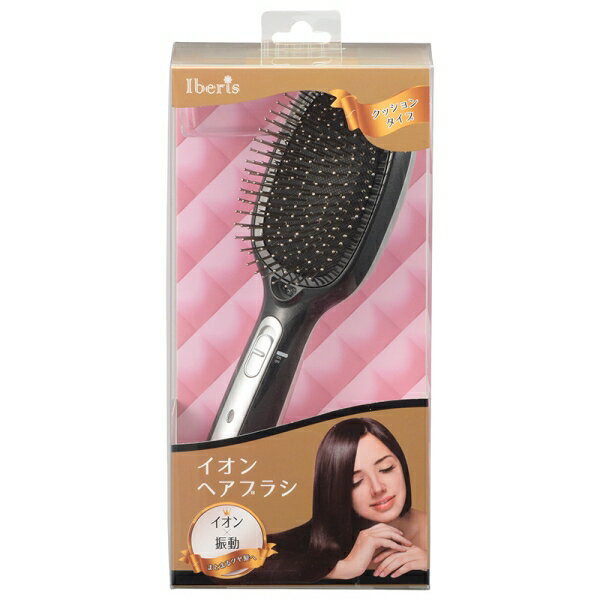 イオンヘアブラシ(ブラック) (HB-HBK619-K) [キャンセル・変更・返品不可]