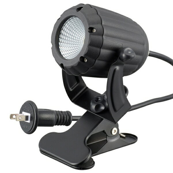 LED防塵防水クリップライト(400lm/ブラック) (LTC-COB-BB)