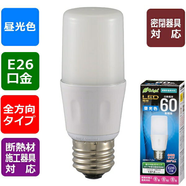 LEDŵ T(60/960lm//E26/۸255/Ǯܹб/̩ķб) (LDT7D-G IS21) [󥻥롦ѹԲ]