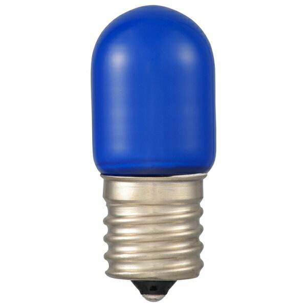 LEDナツメ球(装飾用/0.8W/2lm/青色/T20/E17) (LDT1B-H-E17 13) [2]
