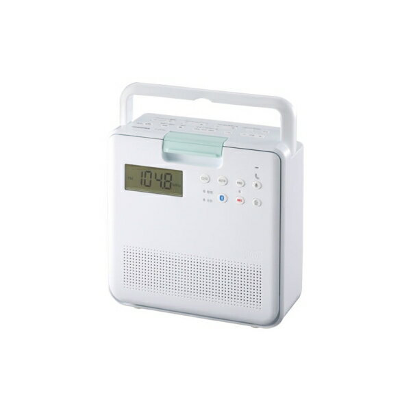 東芝 CDラジオ(Bluetooth送受信機能/単3形×4本使用/防水性能IPX5) (4560158875548) [キャンセル・変更・返品不可]