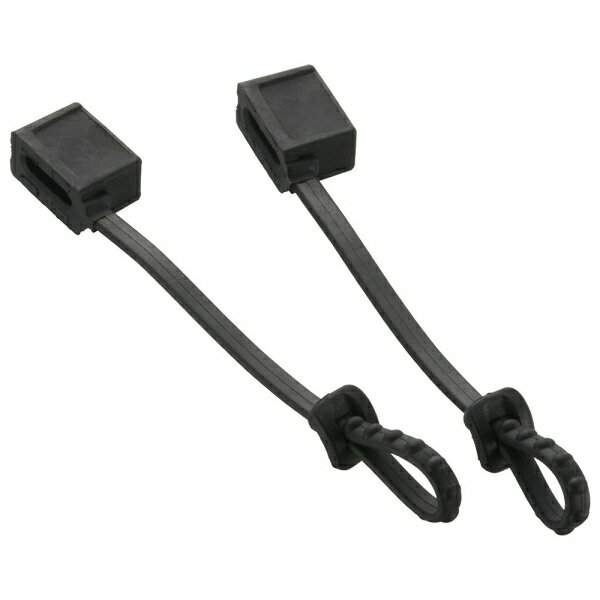 USB Type-Cプラグカバー(エラストマー/ブラック/2個入) (HS-A2TCCT3-K) キャンセル 変更 返品不可