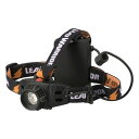 LEDヘッドライト(420 lm/明るさ強弱調光/3点式ヘッドバンド/保護等級IPX6/単3形×3本使用/連続使用HIGHで2時間) (LC-SY333-K2)...
