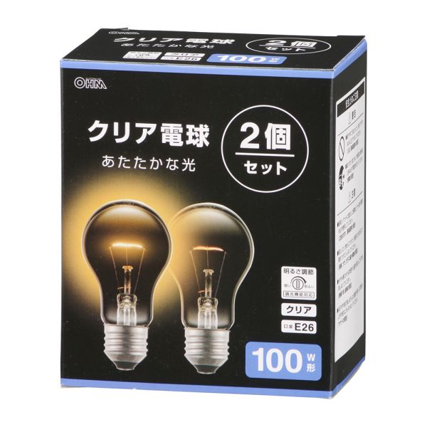 Ǯŵ(100W/ꥢ/1600 lm/100W/E26/ŵ忧/Ĵǽб/2) (LB-D6695C-2PN) [󥻥...