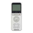 デジタルICレコーダー(4GB/単4形×2本使用/再生速度調整±8段階/イヤホンUSBケーブル付/シルバー) (ICR-U134N)