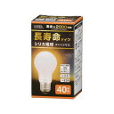 白熱電球 長寿命タイプ(40W形/シリカ/485 lm/38W/E26/電球色/調光機能対応) (LB-DL5638WN)