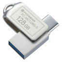 USB(128GB/USB3.2Gen1/Type-CA/]Lbv) (PC-MC128G-S) [LZEύXEԕis]