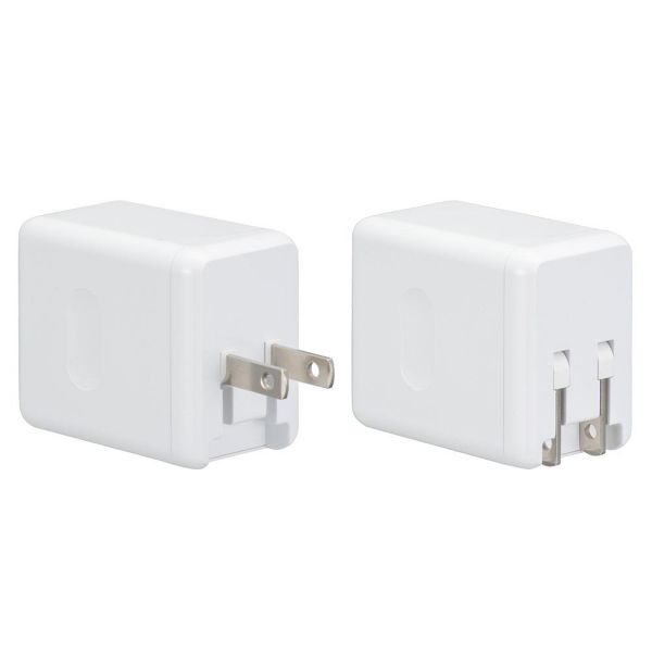 AC充電器(PD対応/Type-C+Type-A/最大32W/AC100-240V対応/ホワイト) (MAV-AP2U30-W) [キャンセル・変更・返品不可]