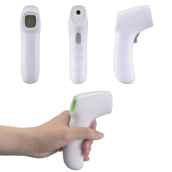 赤外線温度計(測定時間約1秒/0℃〜250℃/単4形×2本使用/ホワイト) (COK-Z300-W) [2]