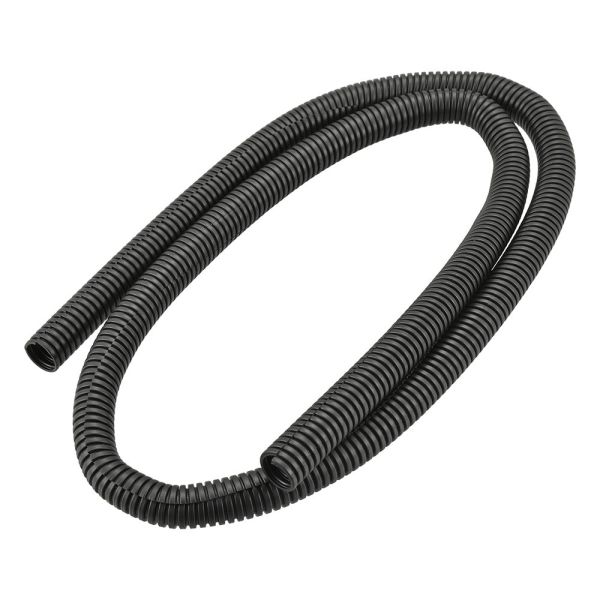 コルゲートチューブ(難燃性PP/内径10.6mm×1m/黒) (DZ-CT10)