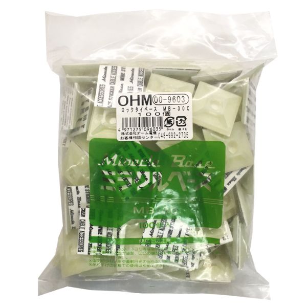 タイベース MB30C(M4ビス/クリア/100個入) (MB-30C)