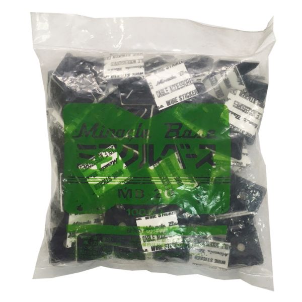 タイベース MB20B(M3皿ビス/ブラック/100個入) (MB-20B(Z))